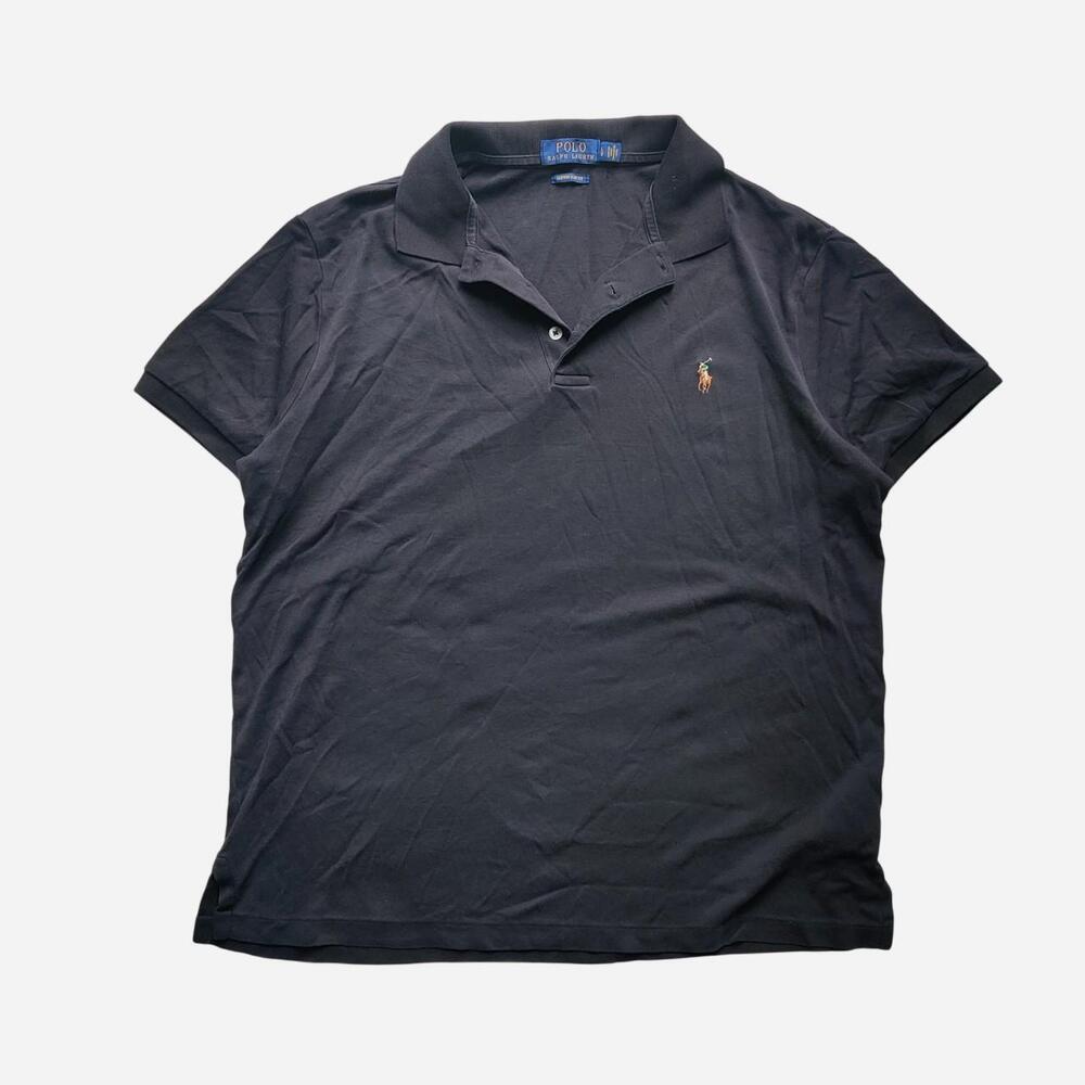 Polo Ralph Lauren black polo shirt